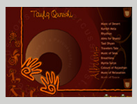 Musician, artist web site designing 